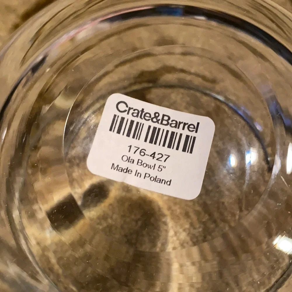 ~Crate & Barrel~ Vintage 5” Ola Bowl (176-427)